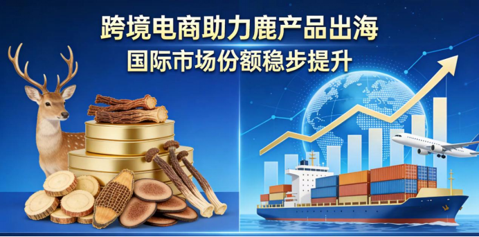 鹿产品出口稳步增长，国际市场空间持续扩大